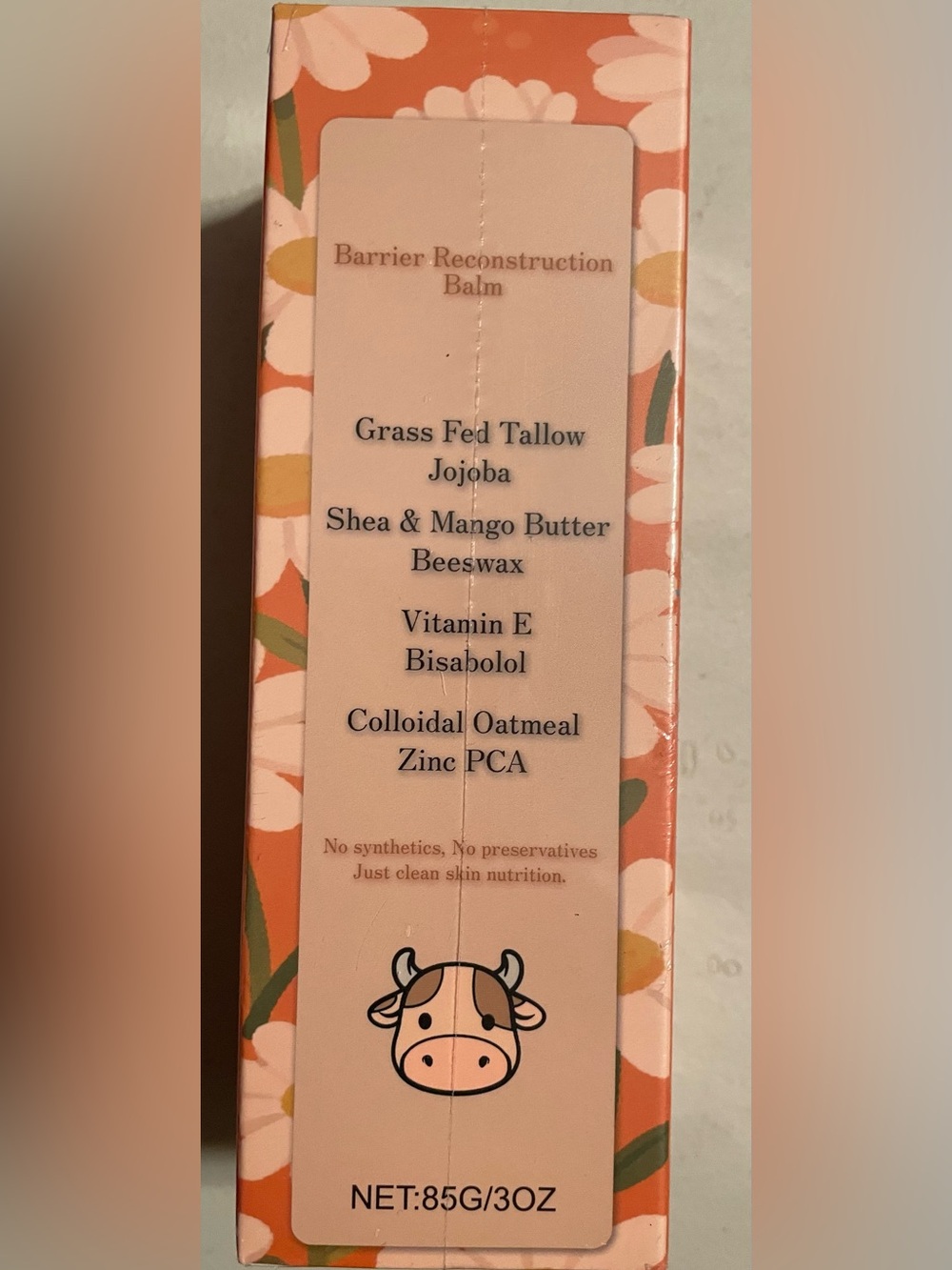 Natural Skincare Balm with Shea & Mango Butter — Peach